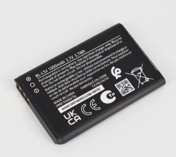 Батарея (аккумулятор) Nokia 106 Dual Sim 2023 TA-1564 BL-L5J, BL-L5K 1000mAh Оригинал