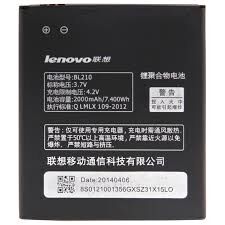 Батарея (аккумулятор) для Lenovo BL210 A536, S820, S820e, A750e, S650, S658T, A656, A766, A658t 2000 mAh Оригинал
