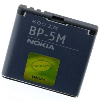 Батарея (аккумулятор) для Nokia BP-5M Nokia 5610, 5700, 6500 Slide, 7390, 8600 Luna Оригинал