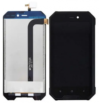 Дисплей (Экран) (LCD) Blackview BV4000, BV4000 Pro с сенсором чёрный