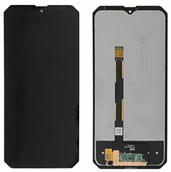 Дисплей (Экран) Blackview BV7100 с тачскрином (сенсором) черный Оригинал