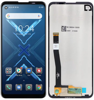 Дисплей (Экран) Blackview BL5000 5G с тачскрином (сенсором) черный Оригинал