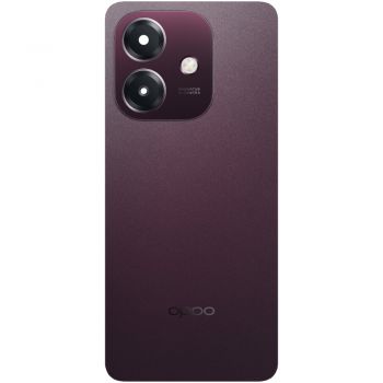 Задняя крышка Oppo A3x 4G CPH2641, CPH2681 бордовая Оригинал