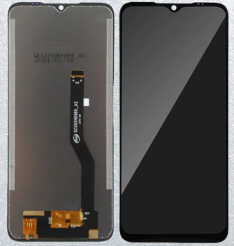 Дисплей (Экран) Doogee N50, N50 Pro, N50S с тачскрином (сенсором) черный Оригинал