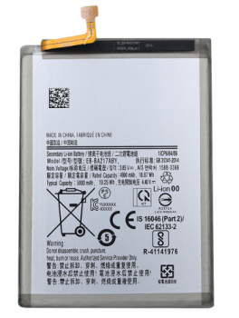 Батарея (аккумулятор) Samsung A127 (SM-A127F, SM-A127F/DS) Galaxy A12 Nacho EB-BA217ABY 5000mAh Оригинал