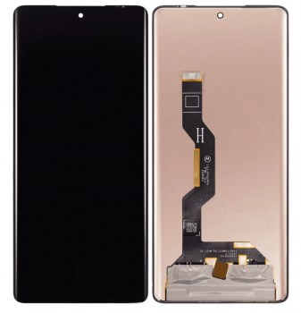 Дисплей (Экран) Motorola XT2429, XT2429-2 Edge 50 Fusion с тачскрином (сенсором) черный Оригинал