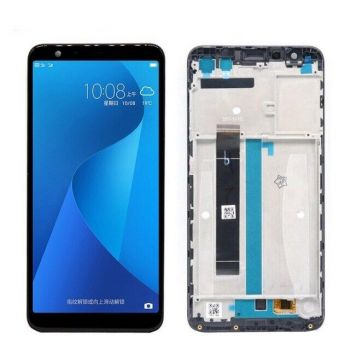 Дисплей (Экран) Asus ZB570TL ZenFone Max Plus M1 X018D с тачскрином (сенсором) черный с рамкой Оригинал