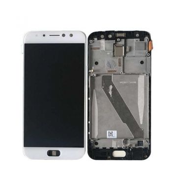 Дисплей (Экран) Asus ZD552KL ZenFone 4 Selfie Pro Z01MD, Z01MDA с тачскрином (сенсором) белый с рамкой Оригинал