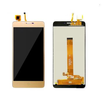 Дисплей (Экран) Leagoo Kiicaa Power с тачскрином (сенсором) золотой Оригинал