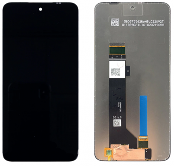 Дисплей (Экран) Motorola XT2331, XT2331-2 Moto G13 с тачскрином (сенсором) черный Оригинал