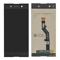 Дисплей (Экран) (LCD) Sony G3212 Xperia XA1 Ultra Dual, G3221, G3223, G3226 с сенсором черный