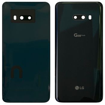 Задняя крышка LG G850, G850UM, LMG850EMW G8X ThinQ черная Оригинал
