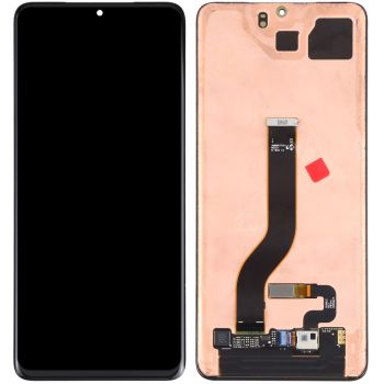Дисплей (Экран) Samsung G985, G986 (SM-G985F, SM-G985F/DS, SM-G986F) Galaxy S20 Plus 2020 с тачскрином (сенсором) черный Оригинал
