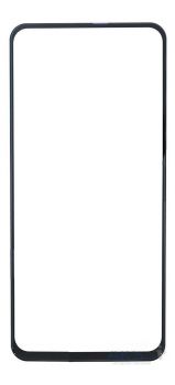 Cтекло дисплея Samsung A606 (SM-A606F, SM-A606F/DS) Galaxy A60 черное Оригинал