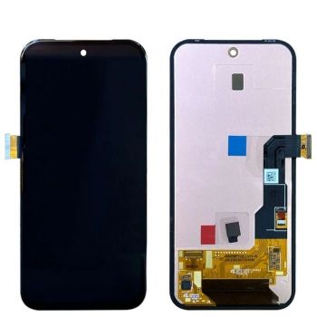 Дисплей (Экран) Google Pixel 8a GKV4X, G6GPR, G8HHN, G576D с тачскрином (сенсором) черный Оригинал