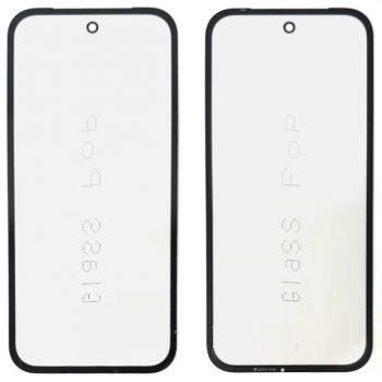 Cтекло дисплея Google Pixel 9a GXQ96, GTF7P, G3Y12 черное Оригинал
