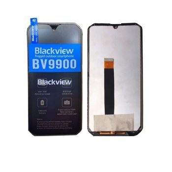 Дисплей (Экран) Blackview BV9900, BV9900 Pro с тачскрином (сенсором) черный Оригинал