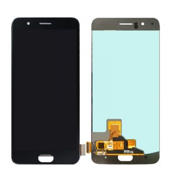 Дисплей (Экран) OnePlus 5 A5000 с тачскрином (сенсором) черный OLED