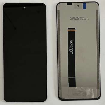 Дисплей (Экран) Hotwav Note 12 с тачскрином (сенсором) черный Оригинал
