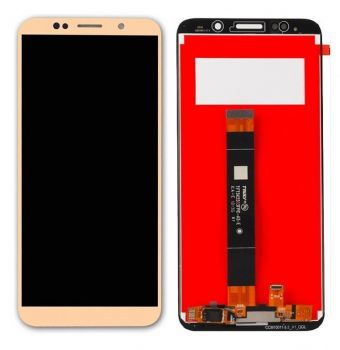 Дисплей (Экран) Huawei Y5 Lite 2018 DRA-LX5 с тачскрином (сенсором) золотой