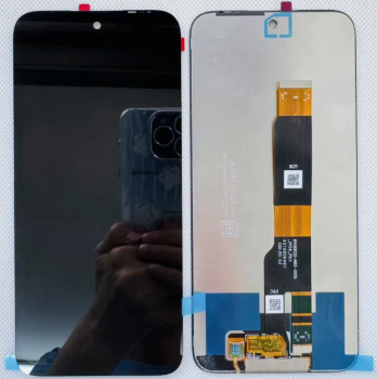 Дисплей (Экран) Infinix Hot 70 X6895B с тачскрином (сенсором) черный Оригинал