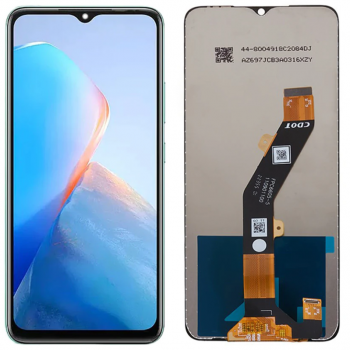 Дисплей (Экран) Infinix Smart 7 X6515. Smart 7 HD X6516 с тачскрином (сенсором) черный Оригинал