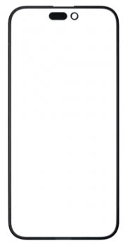 Cтекло дисплея Apple iPhone 15 Plus A3094, A2847, A3093, A3096 черное Оригинал