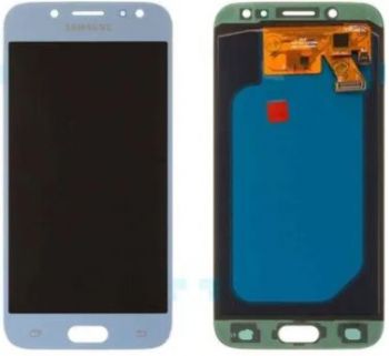 Дисплей (Экран) Samsung J530 (SM-J530F, SM-J530F/DS) Galaxy J5 2017 с тачскрином (сенсором) голубой OLED