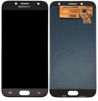 Дисплей (Экран) Samsung J730 (SM-J730F, SM-J730F/DS) Galaxy J7 2017 с тачскрином (сенсором) черный OLED