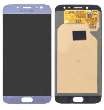 Дисплей (Экран) Samsung J730 (SM-J730F, SM-J730F/DS) Galaxy J7 2017 с тачскрином (сенсором) голубой OLED