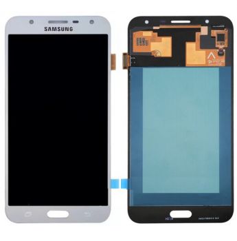 Дисплей (Экран) Samsung J701 (SM-J701F) Galaxy J7 Neo Duos с тачскрином (сенсором) серебристый OLED