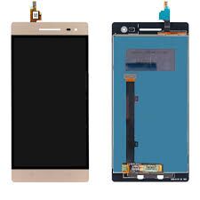 Дисплей (Экран) (LCD) Lenovo PB2-690M Phab 2 Pro с сенсором золотой Оригинал