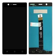 Дисплей (Экран) (LCD) Nokia 3 Dual Sim (TA-1032) с сенсором чёрный