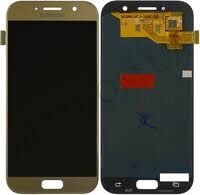 Дисплей (Экран) (LCD) Samsung A520 Galaxy A5 (2017) TFT (подсветка Оригинал) с сенсором золотой