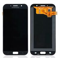 Дисплей (Экран) (LCD) Samsung A720 Galaxy A7 (2017) TFT (подсветка Оригинал) с сенсором черный