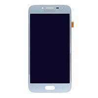 Дисплей (Экран) (LCD) Samsung J250 Galaxy J2 (2018) TFT (подсветка Оригинал) с сенсором голубой