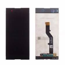 Дисплей (Экран) (LCD) Sony G3412 Xperia XA1 Plus Dual с сенсором черный Оригинал