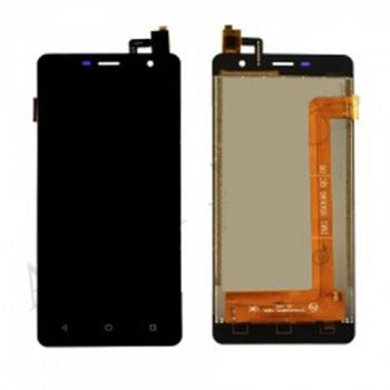 Дисплей (Экран) Prestigio PSP3528 Wize PX3 Duo с тачскрином (сенсором) черный Оригинал