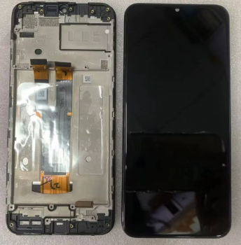 Дисплей (Экран) Nokia C22 TA-1533, Nokia C32 TA-1534 с тачскрином (сенсором) черный с рамкой Оригинал