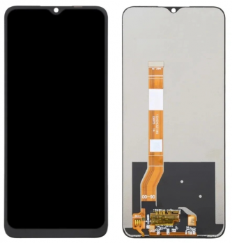 Дисплей (Экран) Oppo A38 CPH2579. Oppo A18 CPH2591 с тачскрином (сенсором) черный Оригинал