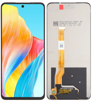 Дисплей (Экран) Oppo A58 4G CPH2577. Oppo A98 5G CPH2529 с тачскрином (сенсором) черный Оригинал