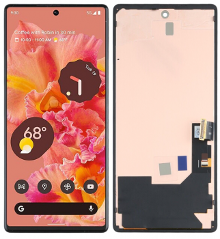 Дисплей (Экран) Google Pixel 6 GB7N6, G9S9B16 с тачскрином (сенсором) черный с рамкой OLED