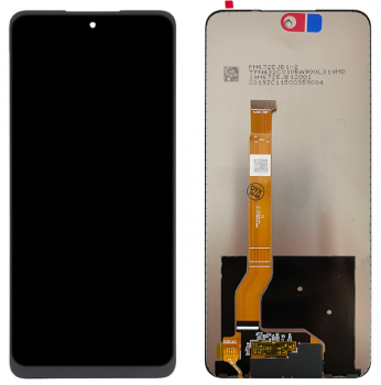 Дисплей (Экран) Realme 11 5G RMX3780 с тачскрином (сенсором) черный Оригинал