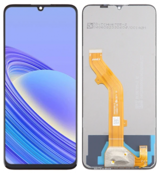 Дисплей (Экран) TCL 40 SE T610K, T610P, T610K2, T610P2 с тачскрином (сенсором) черный