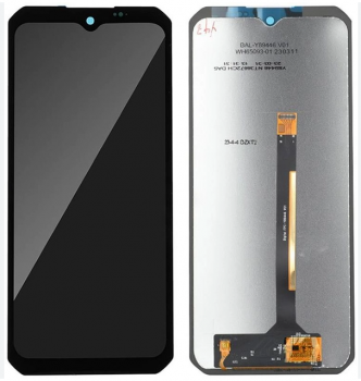 Дисплей (Экран) Oukitel WP22, WP26 с тачскрином (сенсором) черный Оригинал