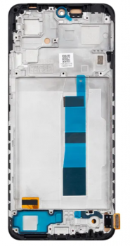 Дисплей (Экран) Xiaomi Redmi Note 12 4G 23021RAAEG, 23021RAA2Y, 23028RA60L с тачскрином (сенсором) черный с рамкой OLED