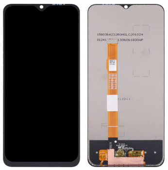 Дисплей (Экран) Vivo Y33s V2109, Y76 5G V2124 с тачскрином (сенсором) черный Оригинал