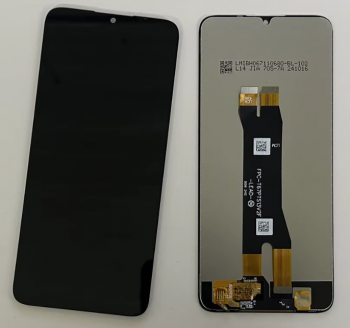 Дисплей (Экран) ZTE Blade A35 Z2453, Blade A55 Z2450 с тачскрином (сенсором) черный Оригинал