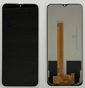 Дисплей (Экран) Ulefone Note 12, Note 12P с тачскрином (сенсором) черный Оригинал