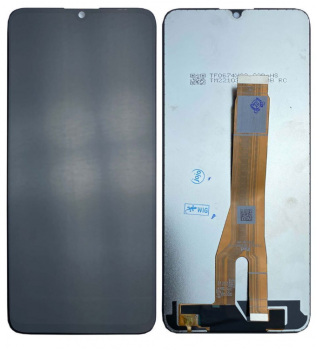 Дисплей (Экран) Huawei Honor X7a RKY-LX1, RKY-LX2, RKY-LX3 с тачскрином (сенсором) черный Оригинал